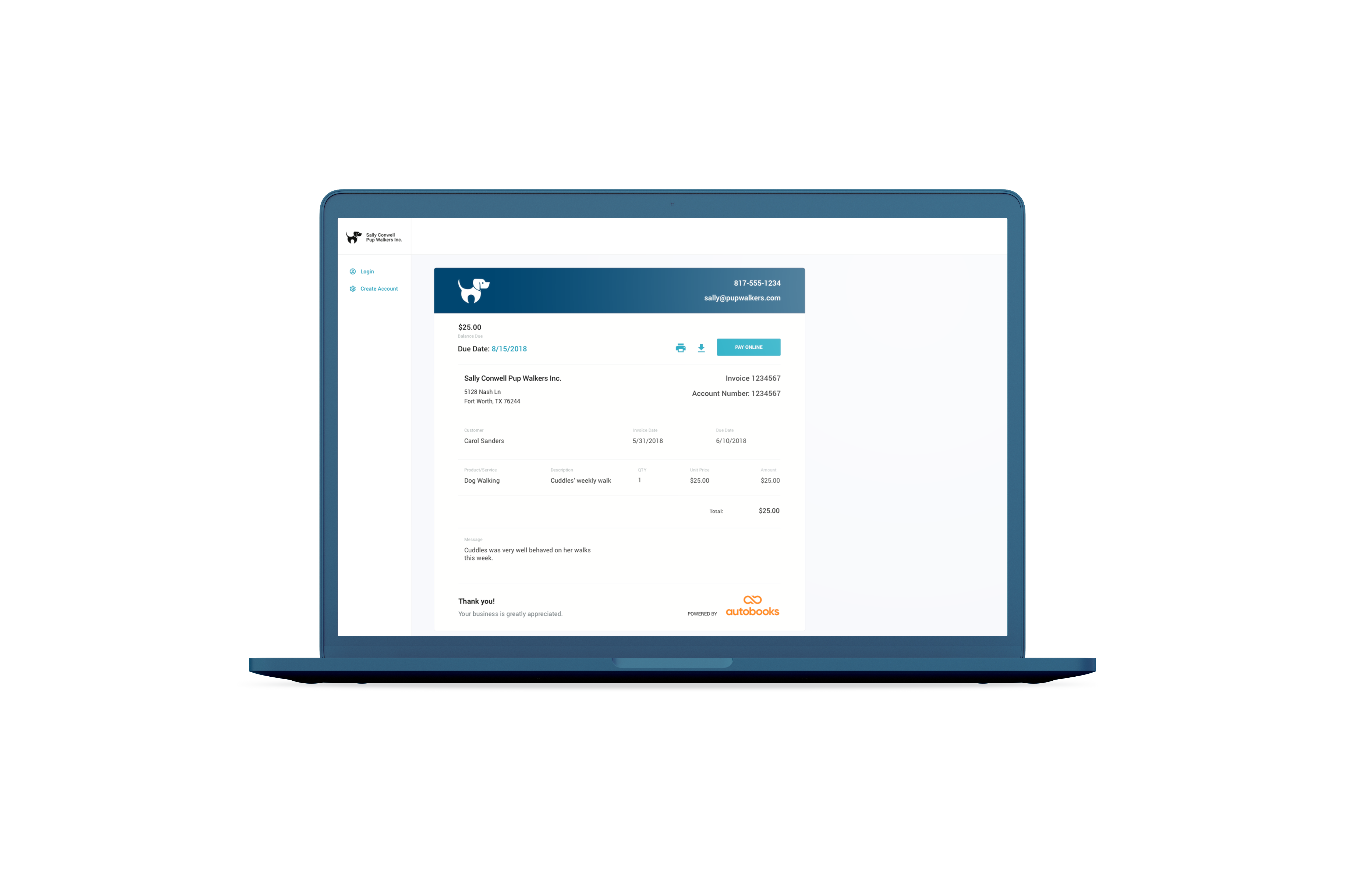 blue macbook with customer invoice blue macbook with customer invoice